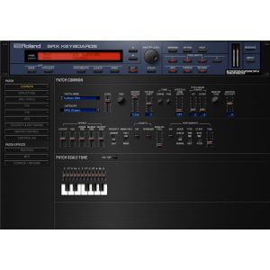 Roland SRX Keyboards Sintetizator Software