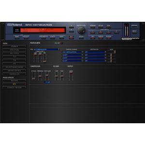 Roland SRX Keyboards Sintetizator Software