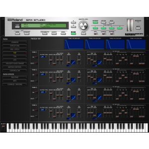 Roland SRX Studio Sintetizator Software