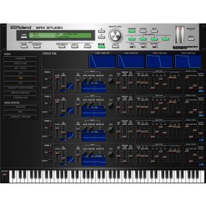Roland SRX Studio Sintetizator Software