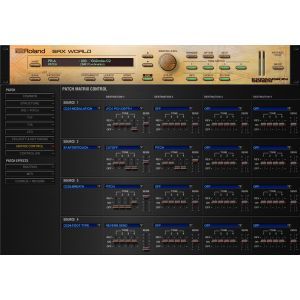 Roland SRX World Sintetizator Software