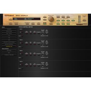 Roland SRX World Sintetizator Software