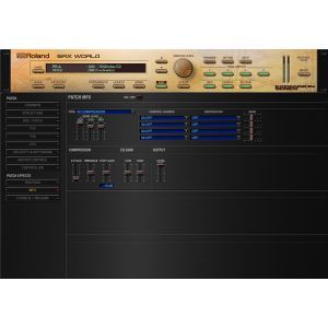 Roland SRX World Sintetizator Software