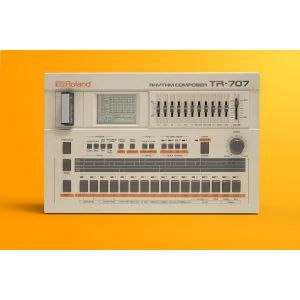 Roland TR-707 Software Rhythm Composer