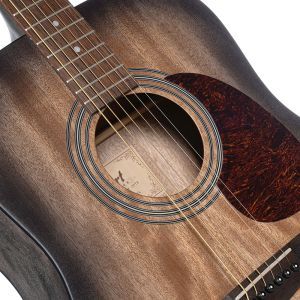 Cort Earth 60M Open Pore Trans Black Burst