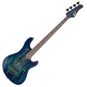 Cort GB Fusion4 Blue Burst with bag