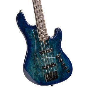 Cort GB Fusion4 Blue Burst with bag