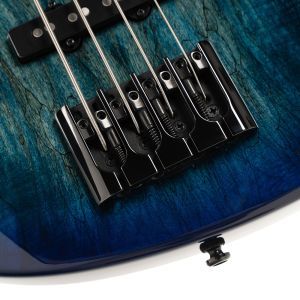 Cort GB Fusion4 Blue Burst with bag