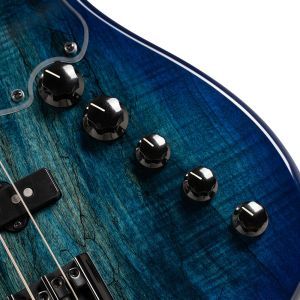 Cort GB Fusion4 Blue Burst with bag