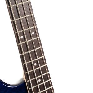 Cort GB Fusion4 Blue Burst with bag