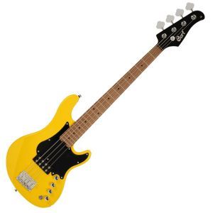Cort GB Short Scale Yellow Crush