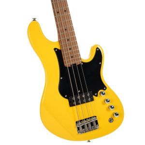 Cort GB Short Scale Yellow Crush