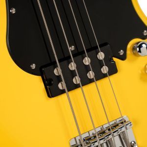Cort GB Short Scale Yellow Crush