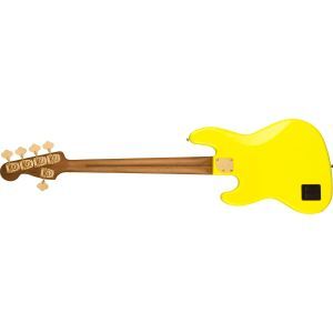 Fender MonoNeon Jazz Bass V Neon Yellow