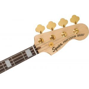 Squier 40th Anniversary Precision Bass Gold Edition LRL Negru