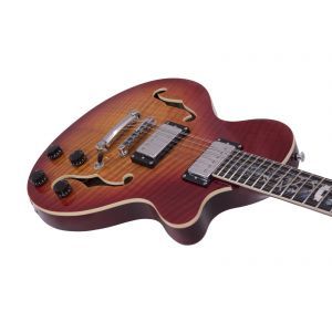 Dimavery LP 612 Flamed Sunburst
