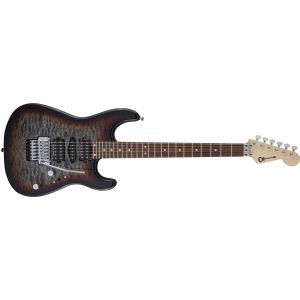 Charvel MJ San Dimas Style 1 HSH FR PF QM Pau Ferro Midnight Glow