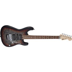 Charvel MJ San Dimas Style 1 HSH FR PF QM Pau Ferro Midnight Glow