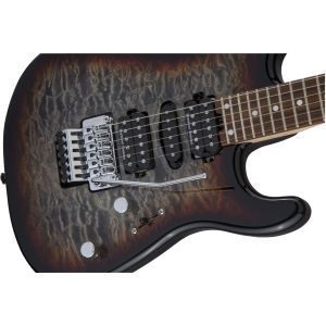 Charvel MJ San Dimas Style 1 HSH FR PF QM Pau Ferro Midnight Glow