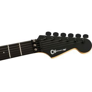 Charvel Pro-Mod Plus Dinky DK24 HH FR EB Ebony Satin Black