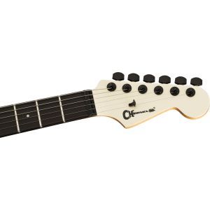 Charvel Pro-Mod Plus Dinky DK24 HH HT EB Ebony Creme White