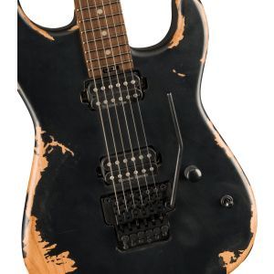 Charvel Pro-Mod Relic San Dimas Style 1 HH FR PF Weathered Black