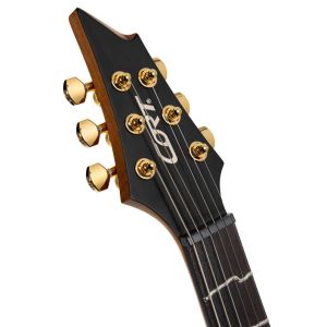 Cort KX700 True Temperament Gold Hardware Open Pore Black