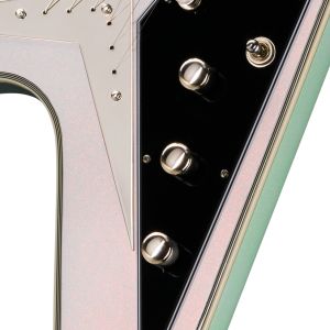 Epiphone Futura Flying V Custom Quicksilver Shift
