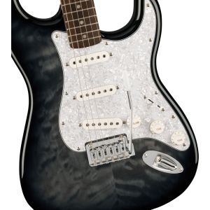 Squier FSR Affinity Stratocaster QMT LRL Black Burst