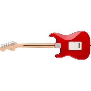 Squier FSR Affinity Stratocaster QMT LRL Crimson Red Transparent