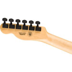 Fender Limited Edition Standard Series Telecaster MN Matching Headcap Satin Black