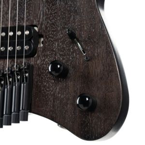 Cort Space G6MS Semi Gloss Trans Black with Bag