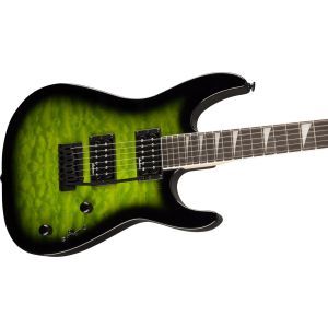 Jackson Dinky JS20 DKQ 2PT AR Transparent Green