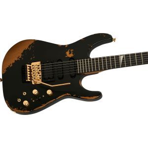 Jackson Pro Series Signature Phil Collen PC1-E Ebony Worn Black