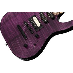 Kramer Striker Figured HSS Transparent Purple