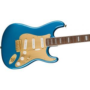 Squier 40th Anniversary Stratocaster Gold Edition LRL Lake Placid Blue