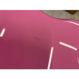 Squier Sonic Stratocaster HT H Maple Fingerboard White Pickguard Flash Pink - Resigilat