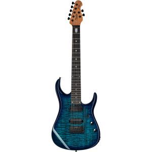 Sterling by MusicMan JP157 Quilted Maple DiMarzio Cerulean Paradise