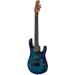 Sterling by MusicMan JP157 Quilted Maple DiMarzio Cerulean Paradise