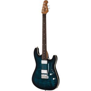 Sterling by MusicMan Sabre Deep Blue Burst