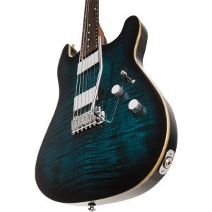 Sterling by MusicMan Sabre Deep Blue Burst