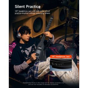 Donner HUSH X LIVE Travel Guitar with Speaker