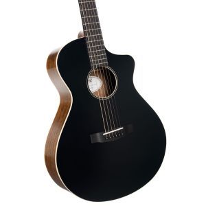 Cort Core-MC Ovangkol Black Top Semi Gloss with bag