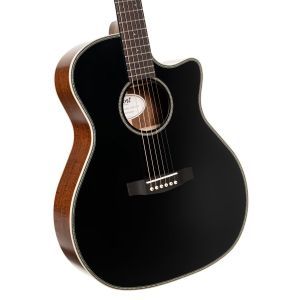 Cort ES-GA4-Special Black Top Semi Gloss