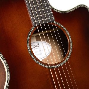 Cort ES-GA4-Special Brown Burst Semi Gloss
