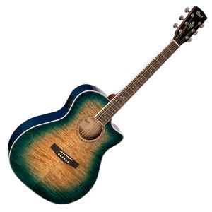 Cort GA-QF Coral Blue Burst
