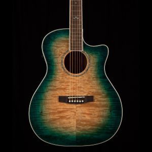 Cort GA-QF Coral Blue Burst