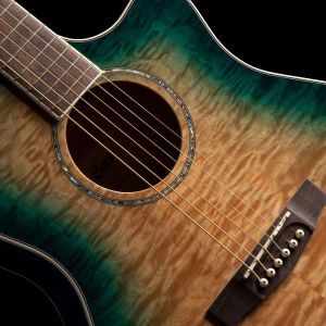 Cort GA-QF Coral Blue Burst