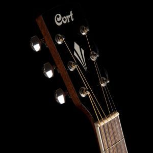 Cort GA-QF Trans Black Burst With Bag