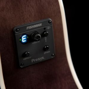 Cort GA-QF Trans Black Burst With Bag